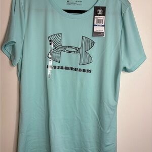 Under Armour Teal Graphic Tee